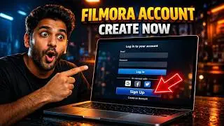 Filmora Account Create Kaise Kare | Filmora Login & Signup PC