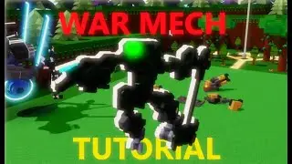 Учебник по созданию боевого мини-меха! | Roblox: построй лодку