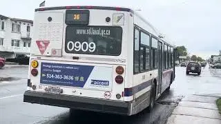 A loud ride on STL 0909 doing the 36 Chomedey - 2009 NovaBus LFS