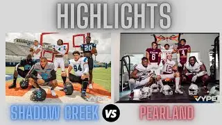 Shadow Creek vs Pearland Football HIGHLIGHTS