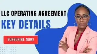 LLC Operating Agreement: Key Details