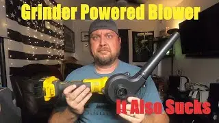 Grinder Powered Blower
