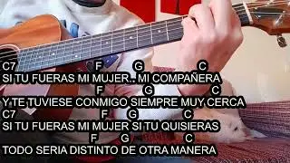 tutorial de acordes (si tú fueras mi mujer)