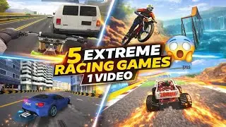 Top 5 Racing Games Gameplay | Best Android Racing Games Gameplay | 5 Extreme Speed Racing
