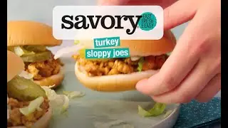 How to Make Turkey Sloppy Joes | SavoryOnline