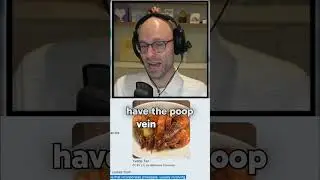 shrimp poop vein