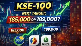 PSX Next Target 185,000 or 189,000? | PSO, Power & Fatima Analysis