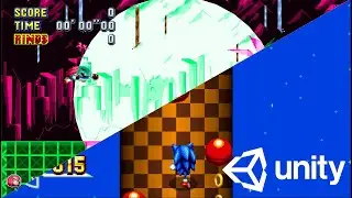 Unity Engine 2D Sonic Physics Framework Progress Update #7 - Special Stages & Cutscenes [Timelines]