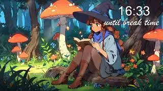 25/5 Pomodoro Timer + Study Music- Instrumental Background Music for Deep Focus and Work