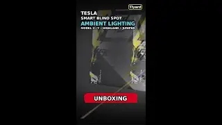 Tlyard Smart Blind Spot Ambient Lighting Unboxing (Tesla Highland/Juniper)