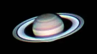 Processing Saturn example RegiStax 6, Photoshop.
