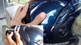 Helm Kusam Kembali Mengkilap || Cara Clear Ulang Tanpa Keriting