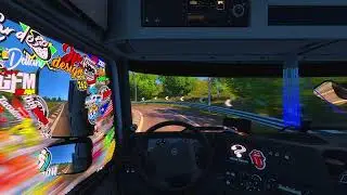 Euro Truck Simulator 2   1.58 mod volvo 540 Fast Gameplay