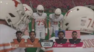 American Football World Cup- Texas vs United States National Team Exhibition Match