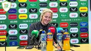 Что Карла Уорд на самом деле думает о шансах Ирландии против Бельгии