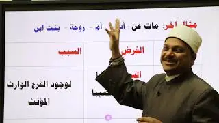الوجيز في الميراث - الصف الثالث الثانوي -  أصحاب فرض السدس