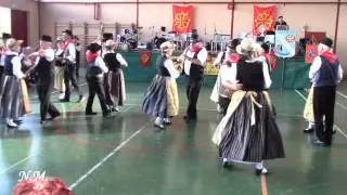 Les Danseurs du Quercy  à la Fête des Danses en 2014