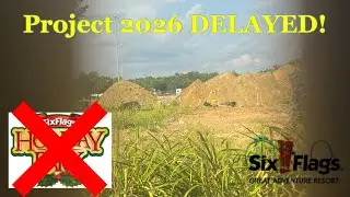 New Coaster DELAYED?! + Holiday in the Park is no more! || Great Adventure Update