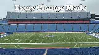 Every Change Made To Highmark Stadium in 50+ Years
