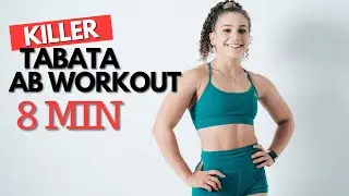 8 Minute TABATA AB Workout | AB FINISHER