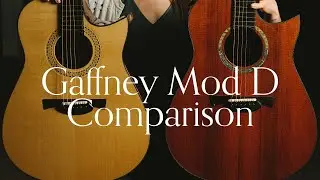 Comparison: Gaffney Modified Dreadnought, Sitka Spruce vs Redwood