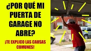 ¿Por Que Mi Puerta de Garage No Abre? (832)475-6867 #Houston #OverheadDoors #GarageDoors