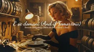 E se domani (And if tomorrow) 🎞️ Romantic Italian Songs 1960s (La Vita in Canto in Rome)