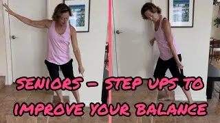 Seniors - step ups to walk stronger