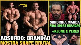 SHAPE ABSURDO: BRAND&Atilde;O POSTA SHAPE e CALA BOCA DOS HATERS, SARDINHA OPINA + KEONE E PERES