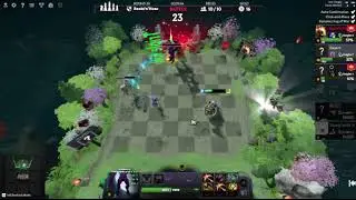 DOTA AUTO CHESS - 2 INVOKERS VS SUPER TERRORBLADE - EPIC COMEBACK