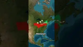 Longest Road in America - US Route 20 #geoglobetales #mapanimation#mapreels#geography#glore