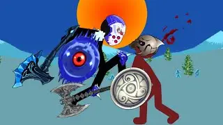 Ice griffon vs  Red final boss / animation