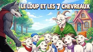 Le Loup et les 7 Chevreaux 🐺🐐 | Histoire pour enfants | Manga | Cartoon