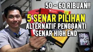 5 SENAR PILIHAN ALTERNATIF PENGGANTI SENAR HIGH END!! 50 - 60 RIBUAN SAJA