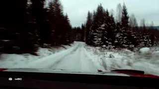 GoPro View: Rip Snowy Corners on the Rally Sweden Track w/ Craig Breen