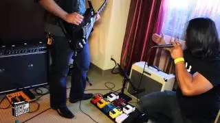 L.A. AMP SHOW 2014: BOSS Waza Craft Pedals and Roland Blues Cube