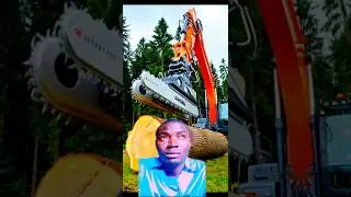 AIWOWAI Machine Makes a Perfect Tree Cut| Twin Blade Precision in Action#ytshorts  #viral #ai #tech