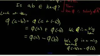 24 Is the kernel a subring?