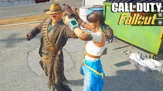 COD Fallout Operator Lucy With Finishing moves - Call Of Duty Executions 