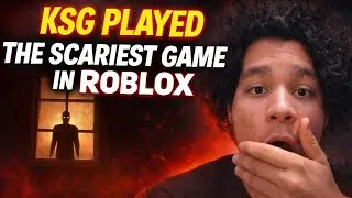 KSG play Roblox Scariest game