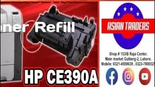 How to Refill HP 90a Toner How to Recycle HP 90a Toner Light Print issue 605 4555 By Asian Traders