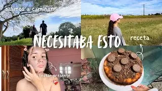 Un DOMINGO muy domingo🧘🏻‍♀️/ caminata, día de consentirse + receta 