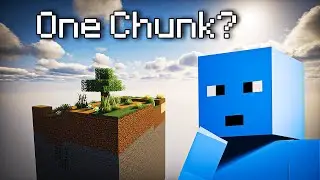 Minecraft, But I'm Stuck in ONE CHUNK!