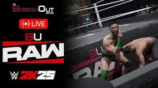 World Champion Backed against the Wall! | The BU S9 RAW | CAW Universe Mode WWE 2K25