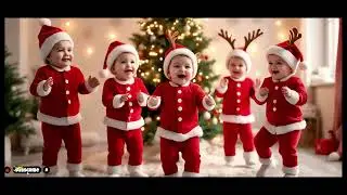 Jingle Bells Song | Baby Dance & Holiday Fun with kids and animals show Christmas Song for Kids