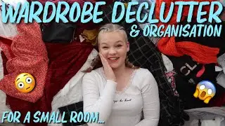 Wardrobe Decluttering + Organising For Small Wardrobe/Room~lush leah
