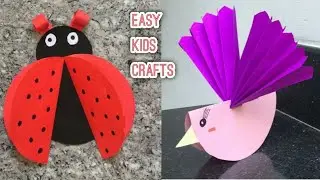 Paper craft--Easy and Creative Summer Camp Activities for Kids|paper art| DIY Fun Idea Craft