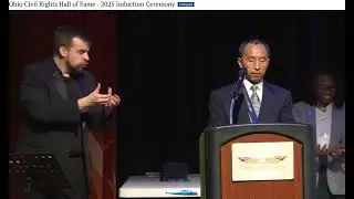 2025/10/09 Ohio Civil Rights Hall of Fame Inductee Wenkui 