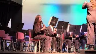 0317concert the AHS Mighty Bulldog Band. Musicians from showcase talent  Music Performance Assess