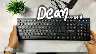 Live Tech Dean Round Keycap Low profile Keyboard